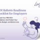 PBM Reform Readiness Checklist for Employers