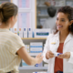 Pharmacist and patient